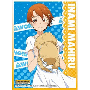 【新品即納】[TCG] きゃらスリーブコレクションマットシリーズ「WORKING!!!(ワーキング!!!)」 伊波 まひる ムービック(No.MT196)(20151127)