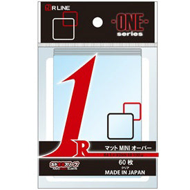 【新品即納】[TCG] カドまるスリーブONEシリーズ マットMINIオーバー R LINE(20151101)