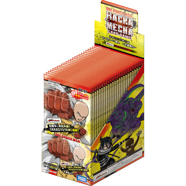 【新品即納】[TCG] (BOX)ONE PUNCH MAN(ワンパンマン) ハチャメチャカードゲーム 拡張パック第1撃 ヒーロー VS 怪人～正義執行～(OH-01)(24パック)(20151121)