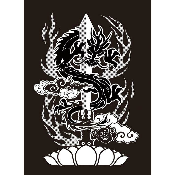 【新品即納】[TCG] モノクロームスリーブコレクション「倶利伽羅竜王」 ブロッコリー(20151210)