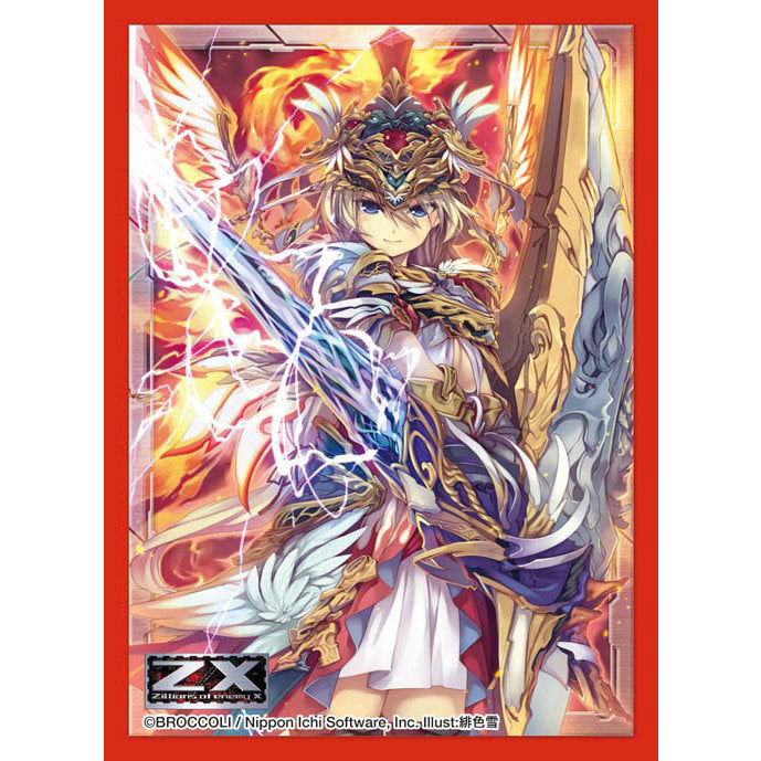 【新品即納】[TCG] ブロッコリーキャラクタースリーブ Z/X -Zillions of enemy X- 「雷炎の守護女神アテナ」(20160128)