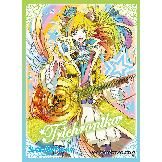 【新品即納】[TCG] キャラクタースリーブ SHOW BY ROCK!!(ショウバイロック!!) シュウ☆ゾー エンスカイ(EN-206)(20160408)