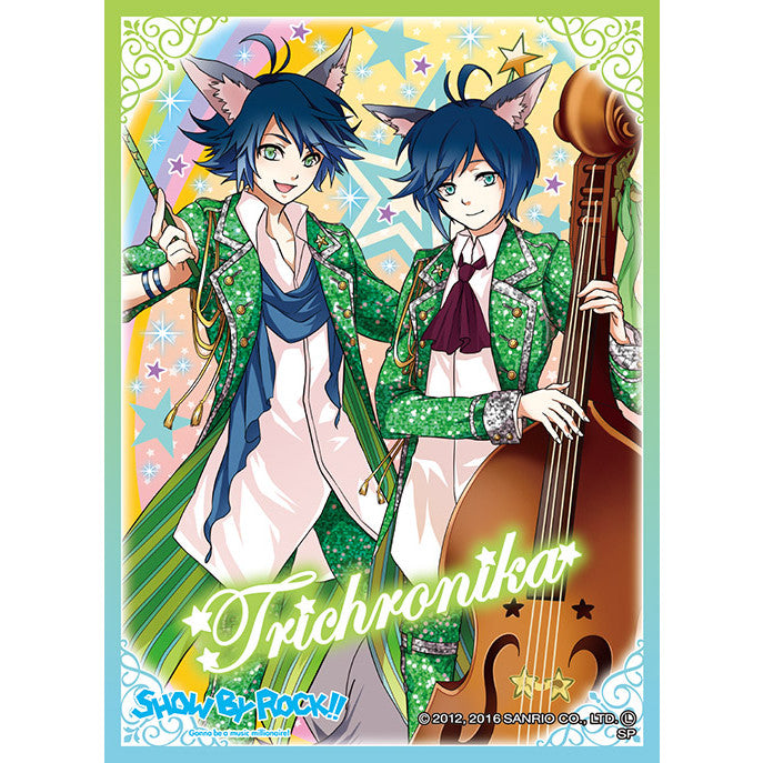【新品即納】[TCG] キャラクタースリーブ SHOW BY ROCK!!(ショウバイロック!!) カイ&リク エンスカイ(EN-207)(20160408)