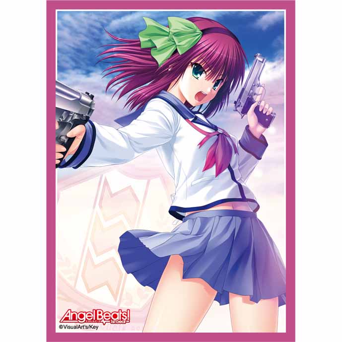 【新品即納】[TCG] ブロッコリーキャラクタースリーブ Angel Beats!-1st beat-(エンジェルビーツ! ファーストビート)「ゆり」(20160611)