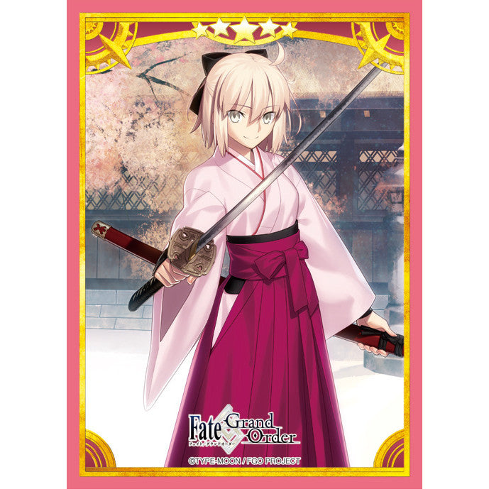 【新品即納】[TCG] ブロッコリーキャラクタースリーブ Fate/Grand Order(フェイト グランドオーダー)「セイバー/沖田 総司」(20160625)