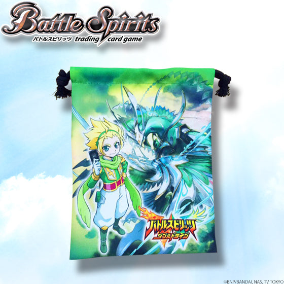 【新品即納】[TCG] バトルスピリッツ ダブルドライブ マルチ巾着 ヨク・アルバトロサ&酉の十二神皇ゲイル・フェニックス バンダイ(20160625)