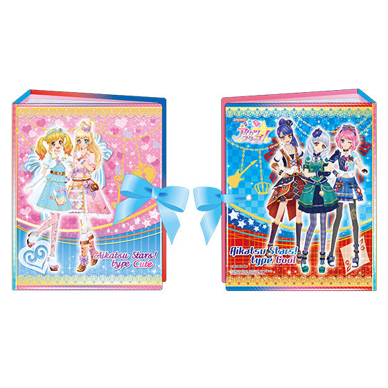 【新品即納】[TCG] アイカツスターズ! リボン付きオフィシャルバインダー キュート&クール バンダイ(20161008)