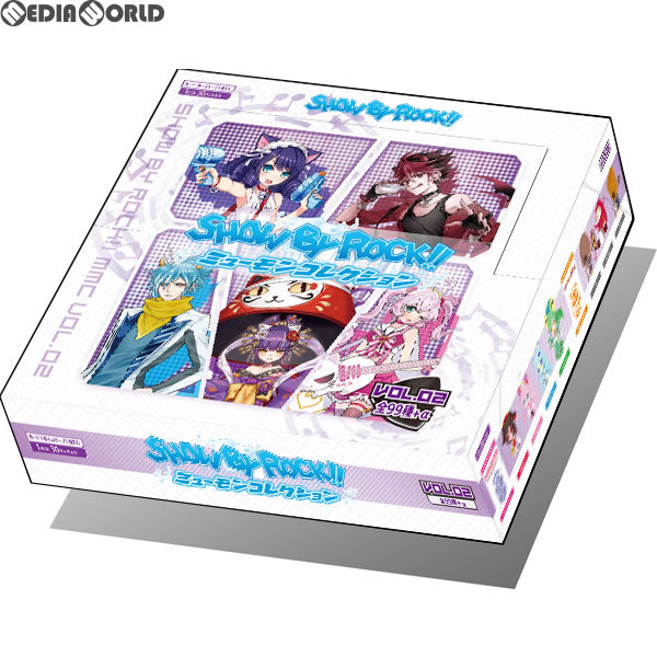 【新品即納】[TCG] (カートン)SHOW BY ROCK!!(ショウバイロック!!) ミューモンコレクション Vol.02(SBC-SB02)(16BOX)(20170804)