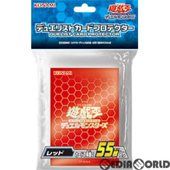 【新品即納】[TCG] 遊戯王OCG デュエルモンスターズ デュエリストカードプロテクター レッド(CG1554)(20171014)