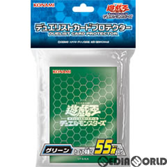【新品即納】[TCG] 遊戯王OCG デュエルモンスターズ デュエリストカードプロテクター グリーン(CG1555)(20171014)