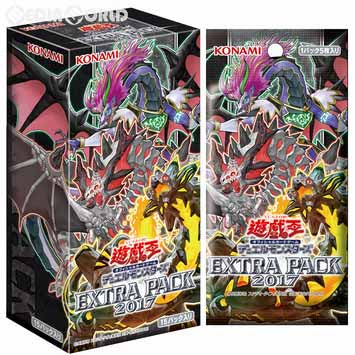 【新品即納】[TCG] (BOX)遊戯王OCG デュエルモンスターズ EXTRA PACK 2017(エクストラパック2017)(CG1549)(15パック)(20170909)