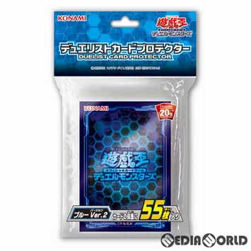 【新品即納】[TCG] 遊戯王OCG デュエルモンスターズ デュエリストカードプロテクター ブルー Ver.2(CG1580)(20180609)