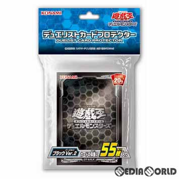 【新品即納】[TCG] 遊戯王OCG デュエルモンスターズ デュエリストカードプロテクター ブラック Ver.2(CG1581)(20180609)
