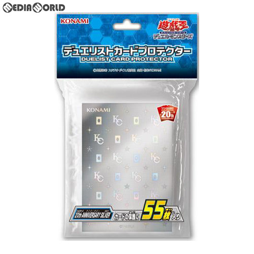 【新品即納】[TCG] 遊戯王OCG デュエルモンスターズ デュエリストカードプロテクター 20th ANNIVERSARY SILVER(トゥエンティース アニバーサリー シルバー)(CG1593)(20180908)
