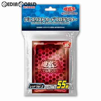 【新品即納】[TCG] 遊戯王OCG デュエルモンスターズ デュエリストカードプロテクター レッド Ver.2(CG1608)(20181208)