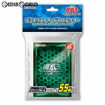 【新品即納】[TCG] 遊戯王OCG デュエルモンスターズ デュエリストカードプロテクター グリーン Ver.2(CG1609)(20181208)