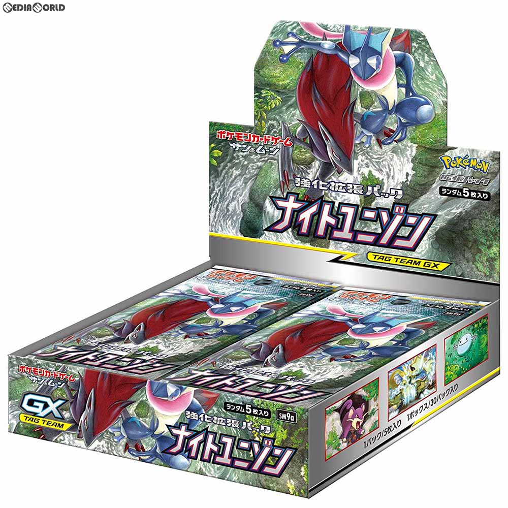 【新品即納】[TCG] (BOX) ポケモンカードゲーム サン&ムーン 強化拡張パック「ナイトユニゾン」(30パック)(20190111)