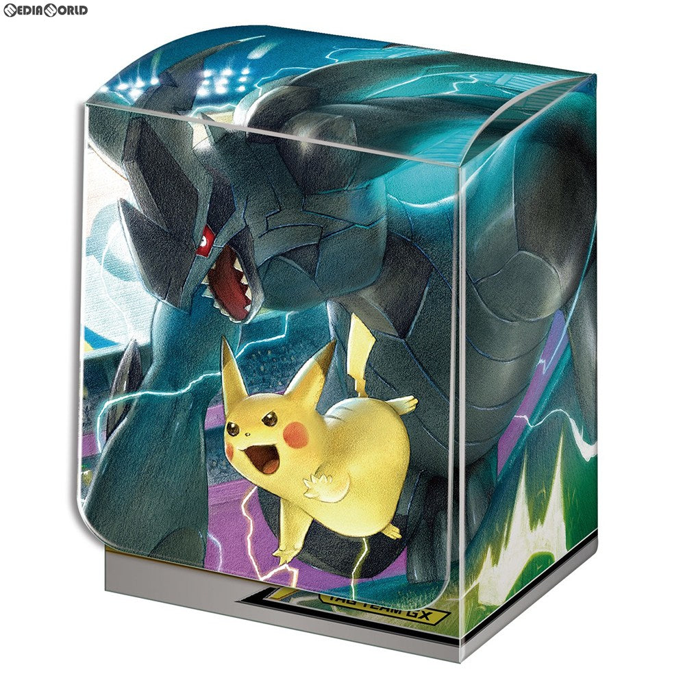 【新品即納】[TCG] ポケモンカードゲーム デッキケース ピカチュウ&ゼクロム TAG TEAM(タッグチーム) GX(20181207)