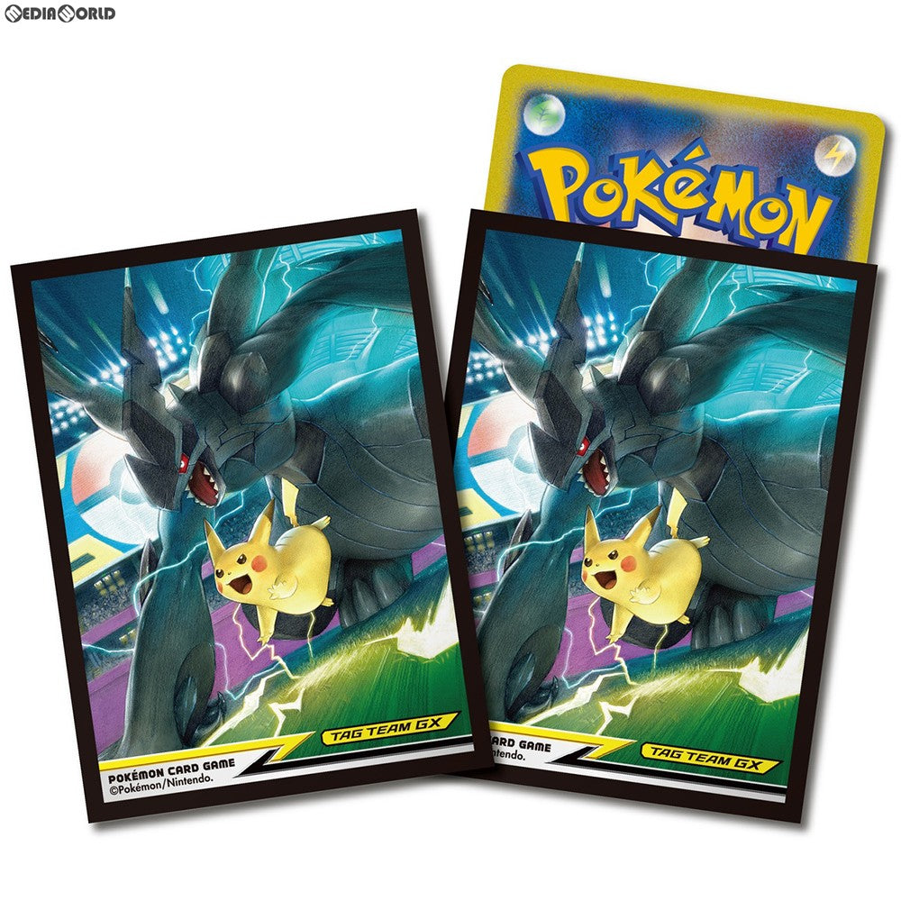 【新品即納】[TCG] ポケモンカードゲーム デッキシールド ピカチュウ&ゼクロム TAG TEAM(タッグチーム) GX(20181207)