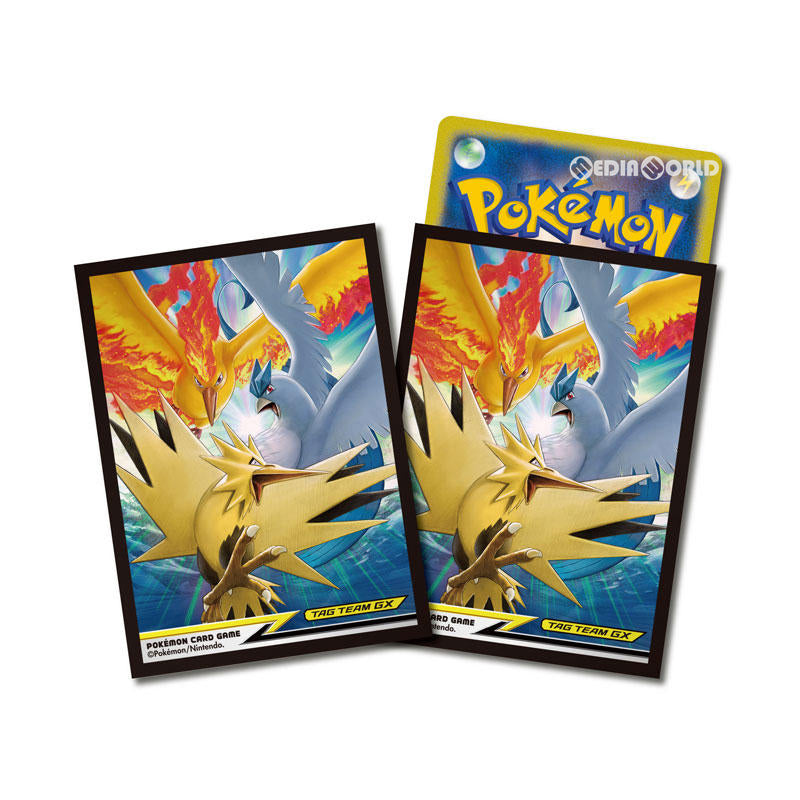 【新品即納】[TCG] ポケモンカードゲーム デッキシールド ファイヤー&サンダー&フリーザー(20190426)