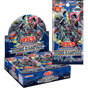 【新品即納】[TCG] (BOX)遊戯王OCG デュエルモンスターズ RISING RAMPAGE(ライジング・ランペイジ)(CG1625)(30パック)(20190413)