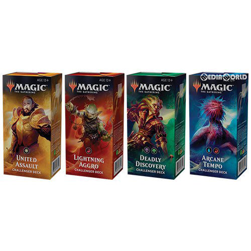 【新品即納】[TCG] MTG マジック:ザ・ギャザリング チャレンジャーデッキ 2019(Challenger Deck 2019) 4種セット(英語版)(20190412)