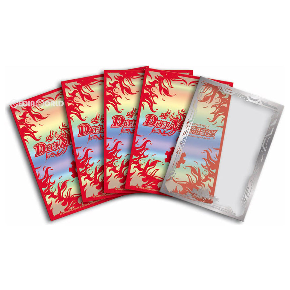 【新品即納】[TCG] デュエル・マスターズ カードプロテクト 火文明!!(20190420)
