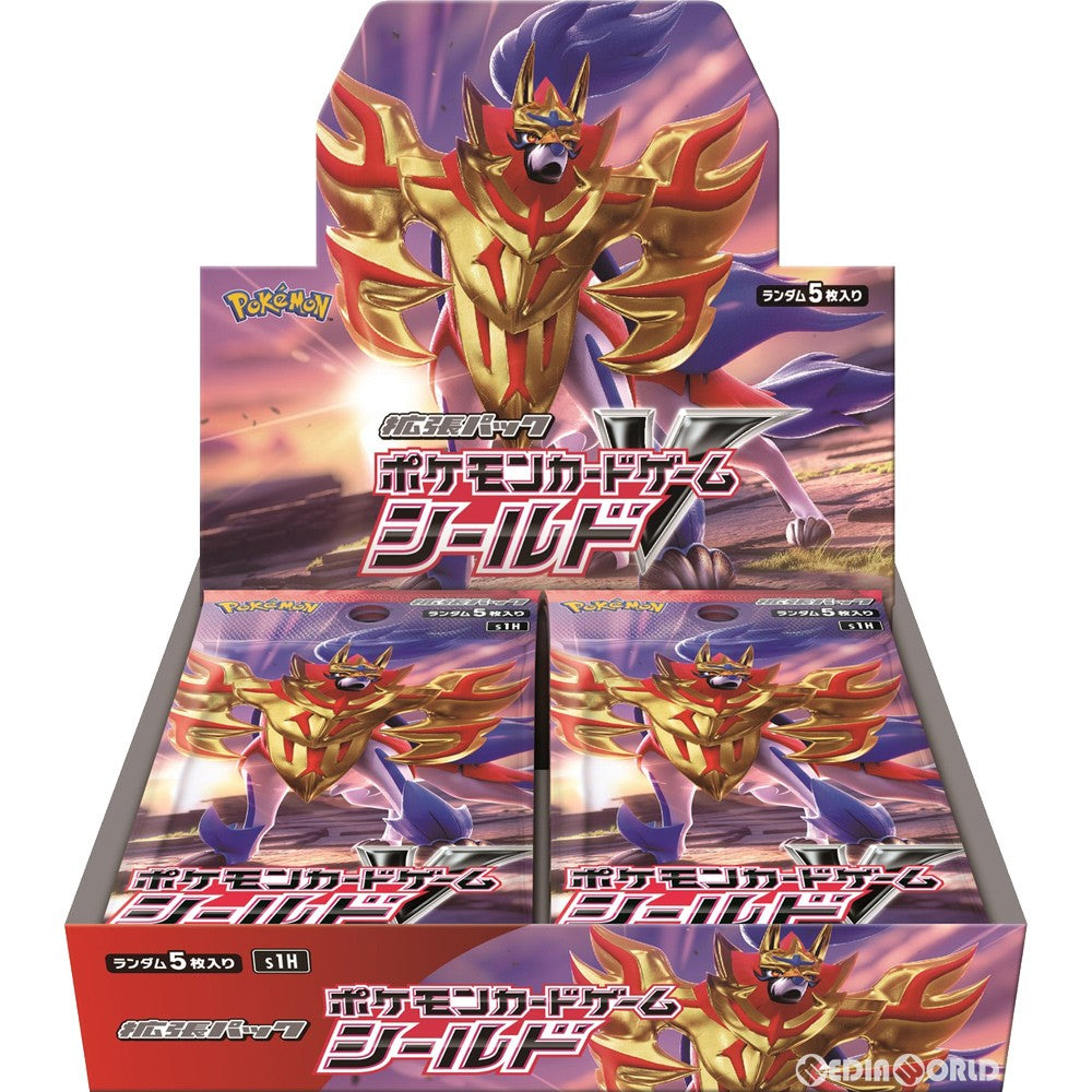 【新品即納】[TCG] (BOX)(再販) ポケモンカードゲーム ソード&シールド 拡張パック シールド(30パック)(20210217)