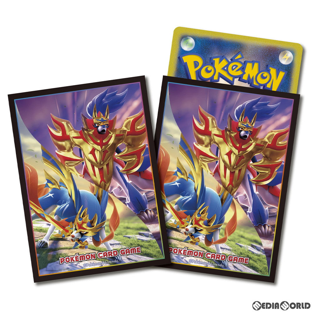 【新品即納】[TCG] ポケモンカードゲーム デッキシールド ザシアン・ザマゼンタ(20191206)