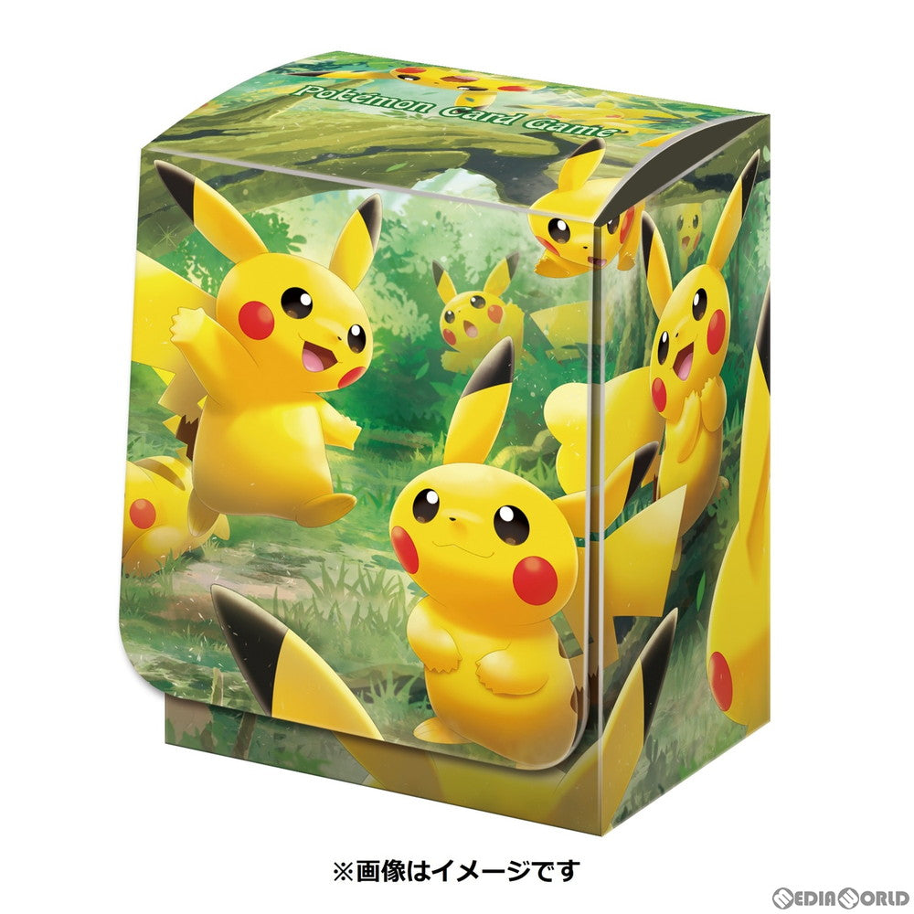 【新品即納】[TCG] ポケモンカードゲーム デッキケース ピカチュウの森(20200918)