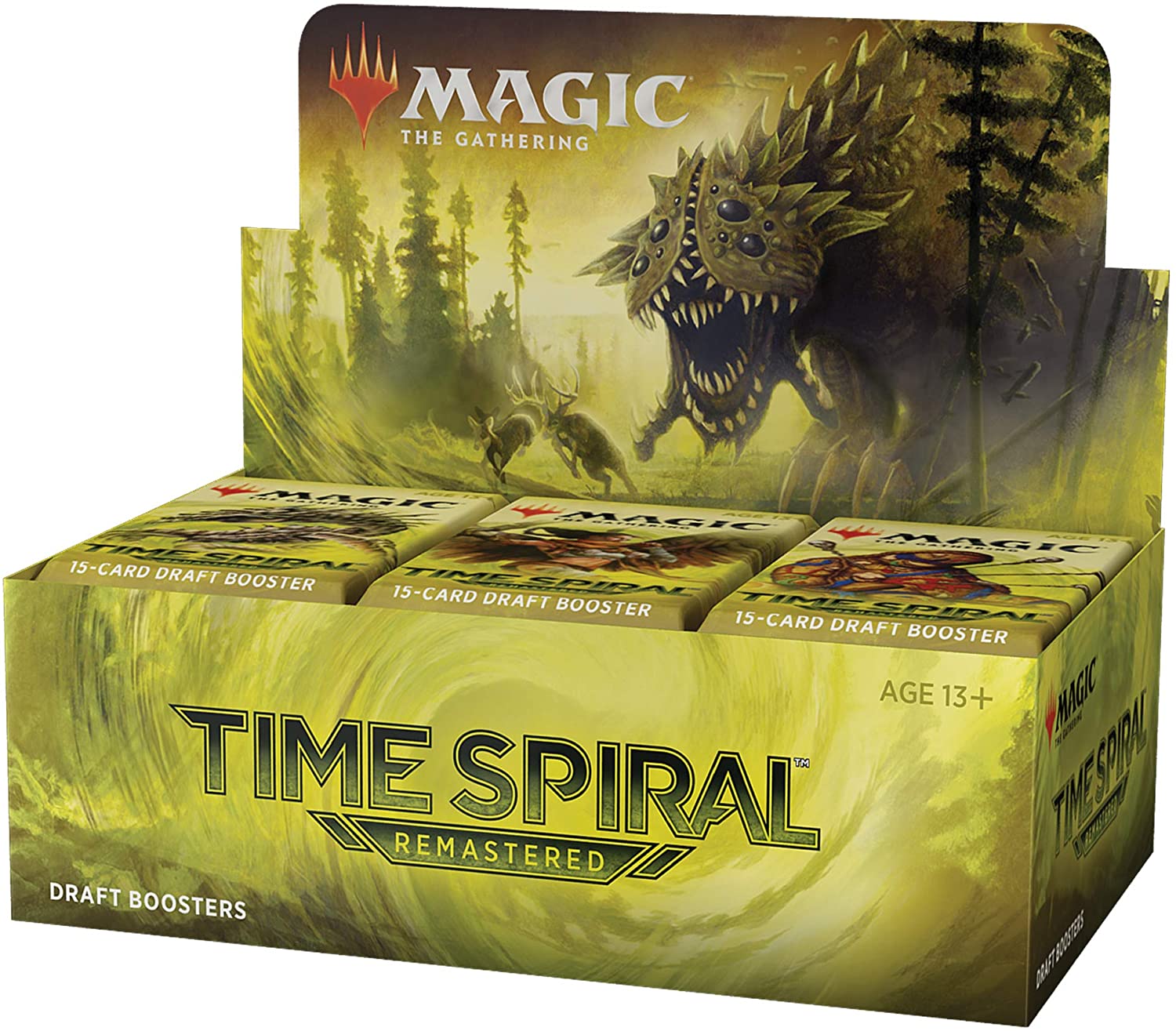 【新品即納】[TCG] (BOX)MTG マジック:ザ・ギャザリング 時のらせんリマスター(Time Spiral Remastered) ドラフト・ブースター(英語版)(36パック)(20210319)