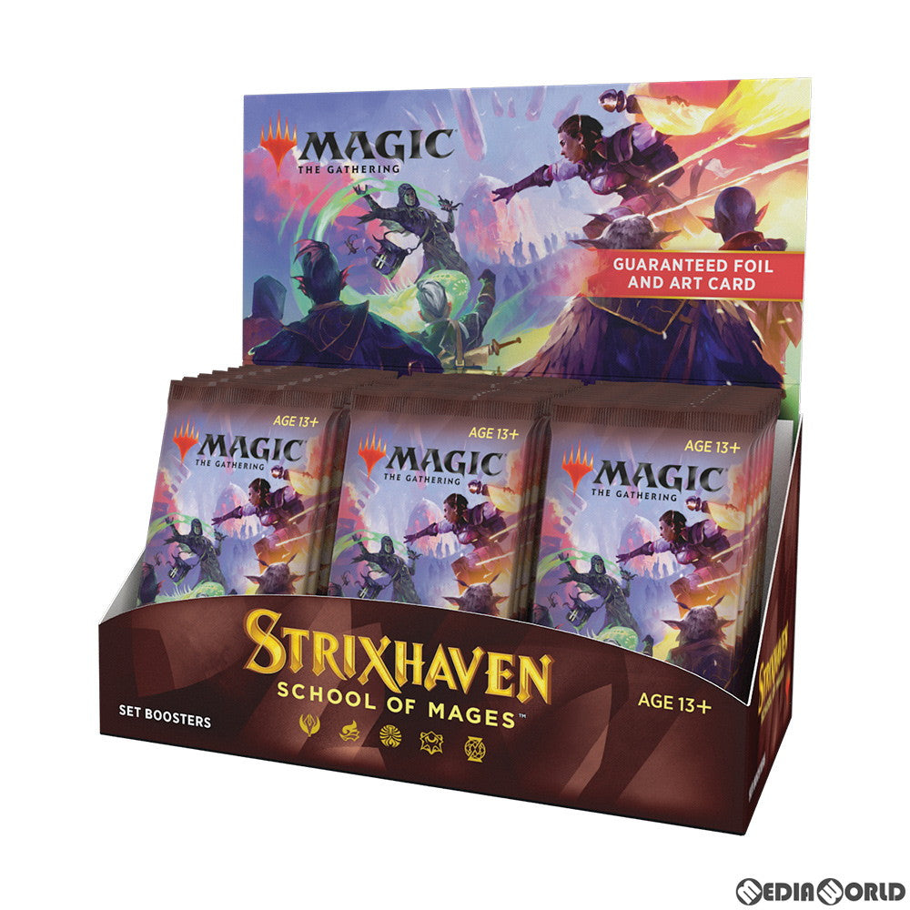 【新品即納】[TCG] (カートン)MTG マジック:ザ・ギャザリング ストリクスヘイヴン:魔法学院(Strixhaven: School of Mages) セット・ブースターパック(英語版)(6BOX)(20210423)