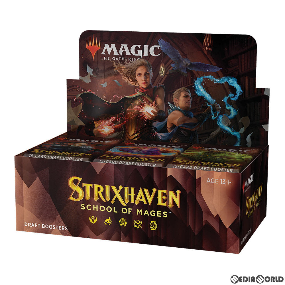 【新品】[TCG] (BOX)MTG マジック:ザ・ギャザリング ストリクスヘイヴン:魔法学院(Strixhaven: School of Mages) ドラフト・ブースター(英語版)(36パック)(20210501)