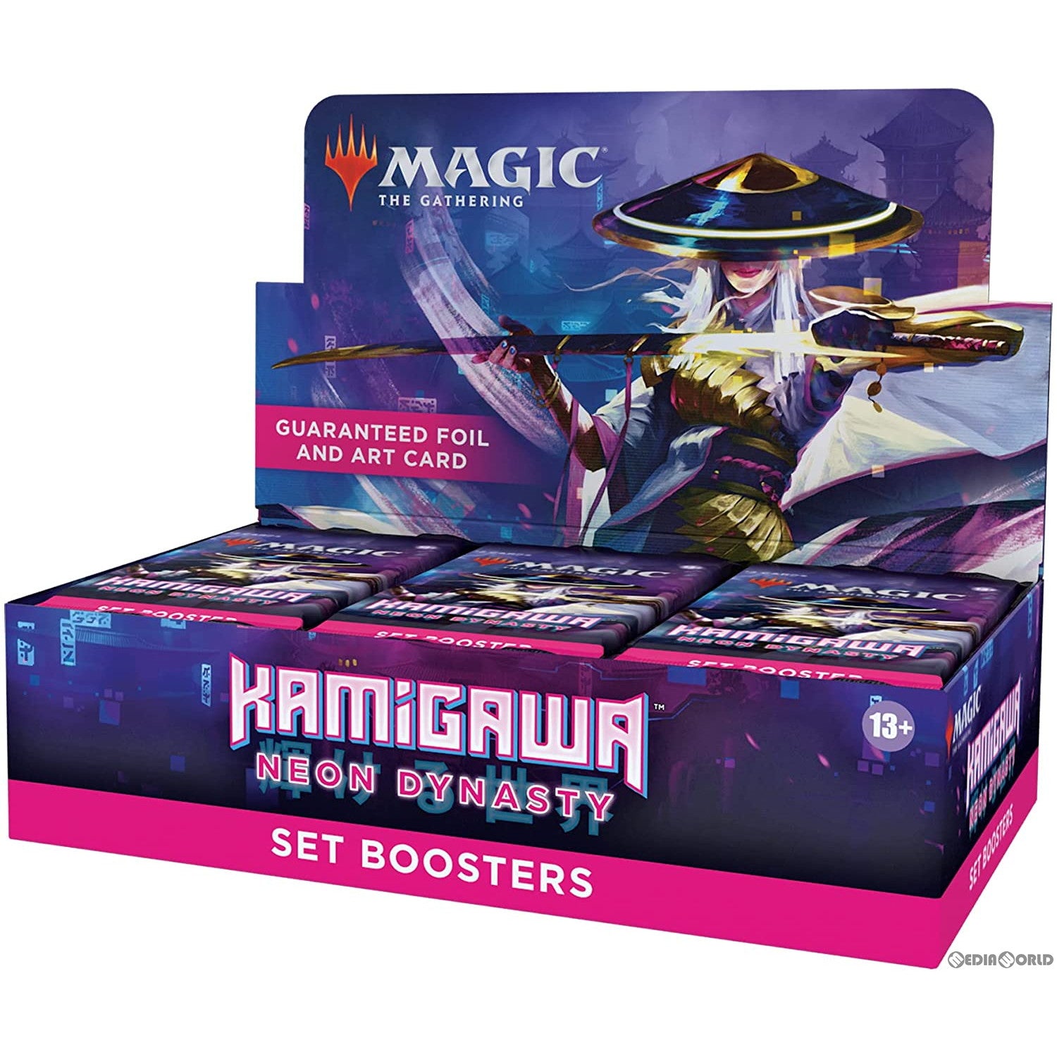 【新品】[TCG] (カートン)MTG マジック:ザ・ギャザリング 神河:輝ける世界(Kamigawa: Neon Dynasty) セット・ブースター(英語版)(6BOX)(20220218)