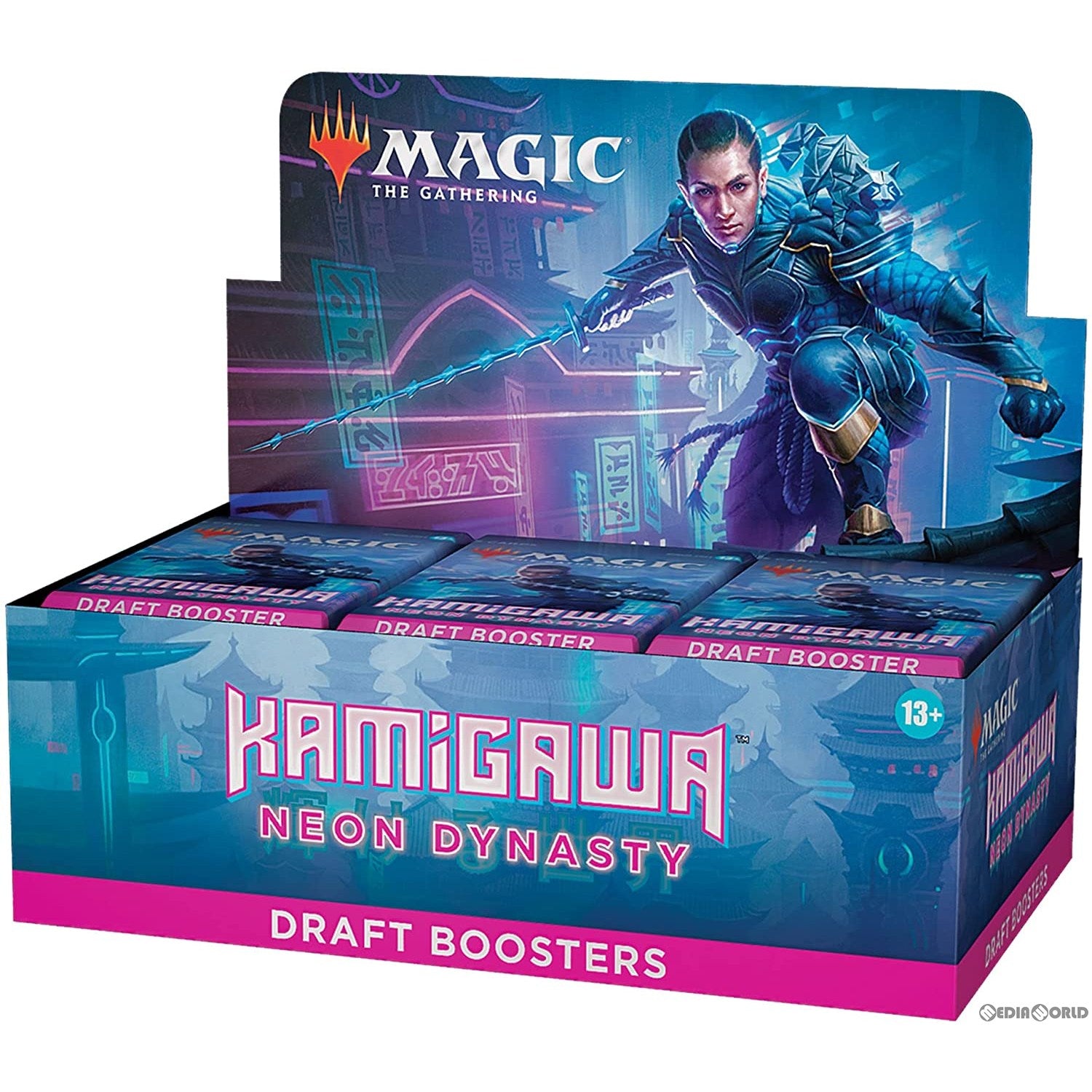 【新品】[TCG] (カートン)MTG マジック:ザ・ギャザリング 神河:輝ける世界(Kamigawa: Neon Dynasty) ドラフト・ブースター(英語版)(6BOX)(20220218)