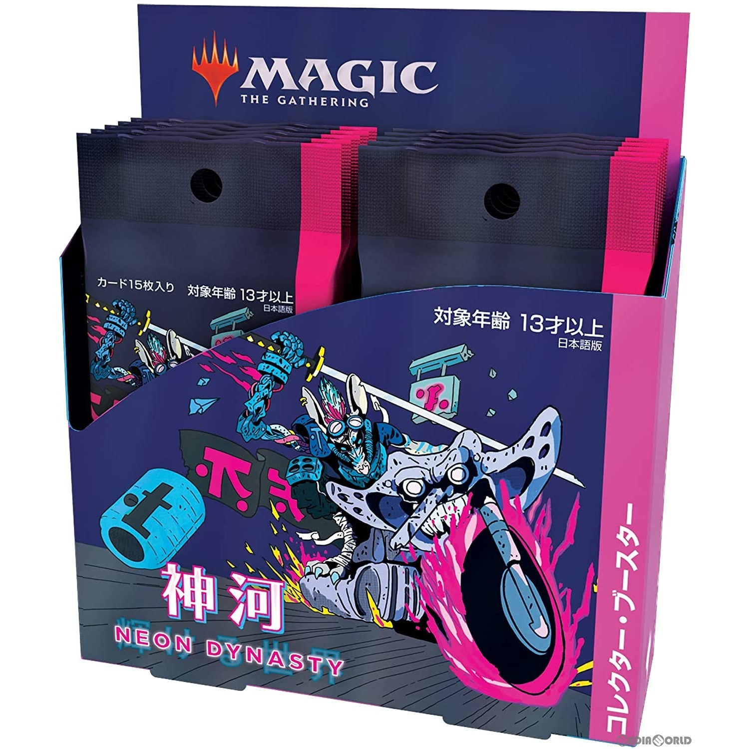 【新品】[TCG] (BOX)MTG マジック:ザ・ギャザリング 神河:輝ける世界(Kamigawa: Neon Dynasty) コレクター・ブースター(日本語版)(12パック)(20220218)
