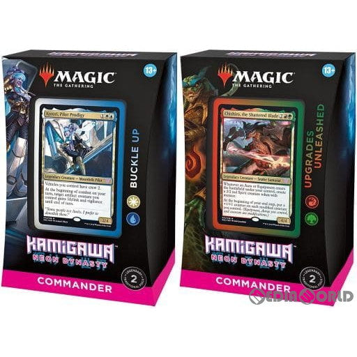 【新品】[TCG] (カートン)MTG マジック:ザ・ギャザリング 神河:輝ける世界(Kamigawa: Neon Dynasty) 統率者デッキ(英語版)(2種×2個)(20220218)