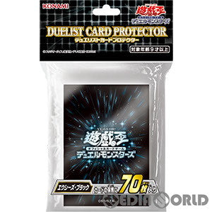 【新品】[TCG] 遊戯王OCG デュエルモンスターズ デュエリストカードプロテクター エクシーズ・ブラック(CG1803)(20220521)