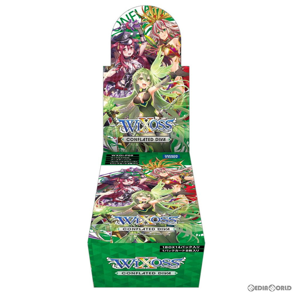 【新品】[TCG] (BOX)ウィクロスTCG ブースターパック CONFLATED DIVA(コンフレーテッドディーヴァ)(WXDi-P09)(14パック)(20220429)