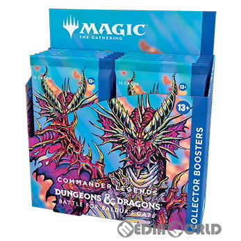【新品】[TCG] (BOX)MTG マジック:ザ・ギャザリング 統率者レジェンズ:バルダーズ・ゲートの戦い(Commander Legends: Battle for Baldurs Gate) コレクター・ブースター(英語版)(12パック)(20220617)