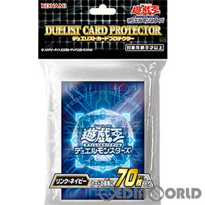 【新品】[TCG] 遊戯王OCG デュエルモンスターズ デュエリストカードプロテクター リンク・ネイビー(CG1840)(20221105)