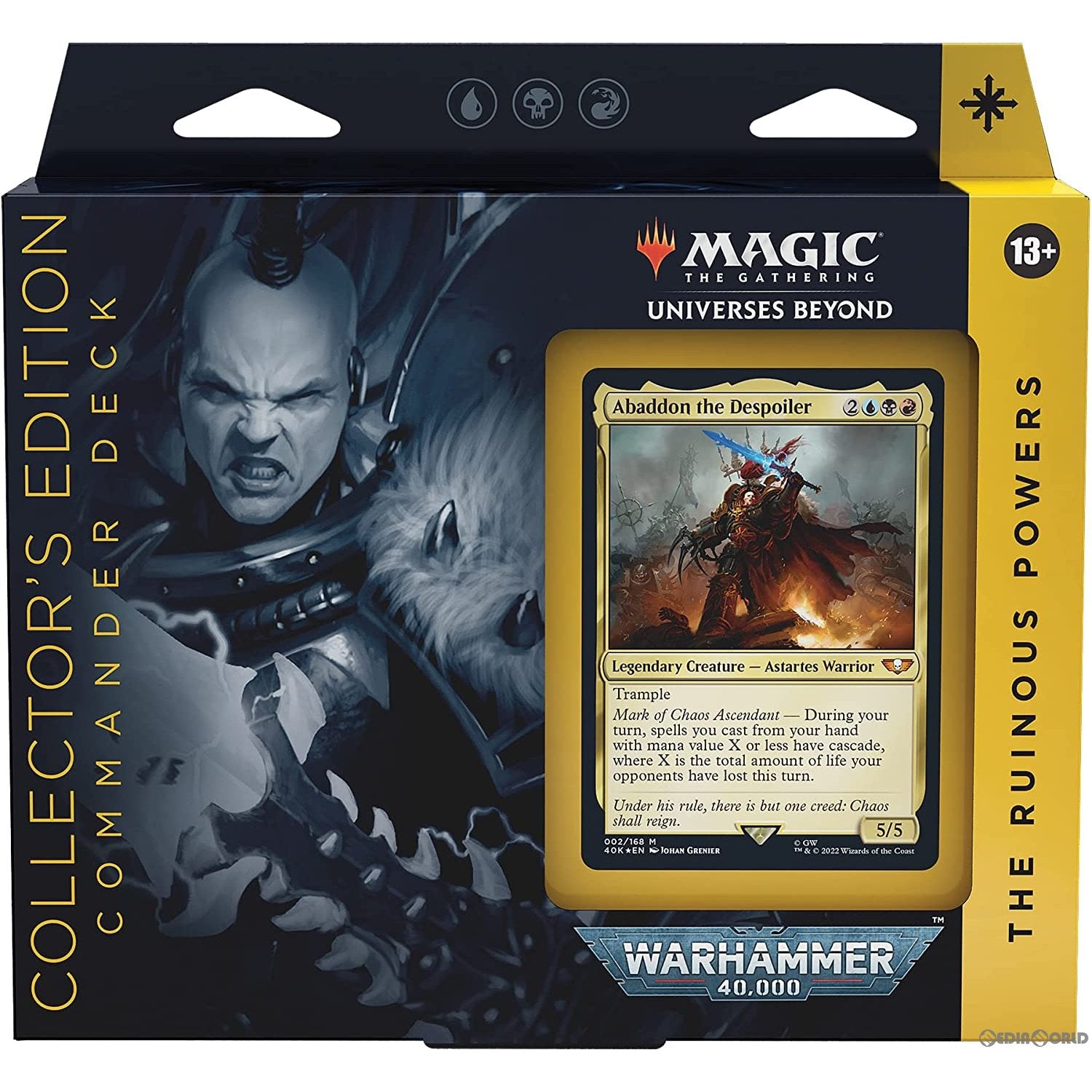 【新品】[TCG] (カートン)MTG マジック:ザ・ギャザリング Warhammer 40000 Commander Decks - Collector's Edition(統率者デッキ:ウォーハンマー40000 - コレクターズエディション)(英語版)(4種×各1個)(20221007)