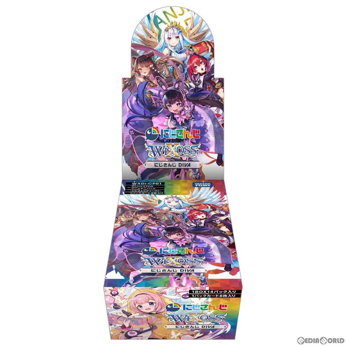 【新品】[TCG] (カートン)ウィクロスTCG ブースターパック にじさんじ DIVA(にじさんじ ディーヴァ)(WXDi-CP01)(16BOX)(20221224)