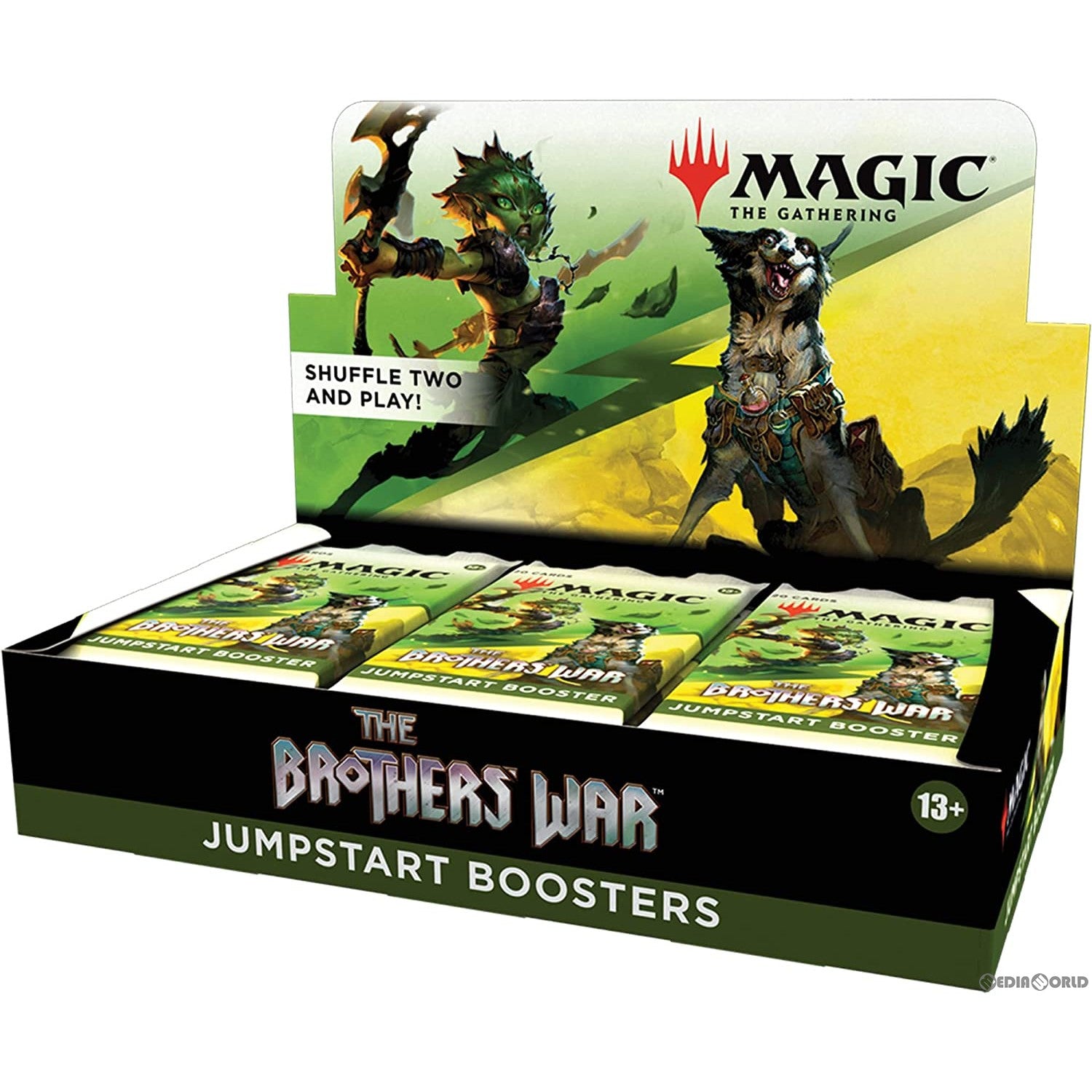 【新品】[TCG] (BOX)MTG マジック:ザ・ギャザリング 兄弟戦争(The Brothers' War) ジャンプスタート・ブースター(英語版)(18パック)(20221118)