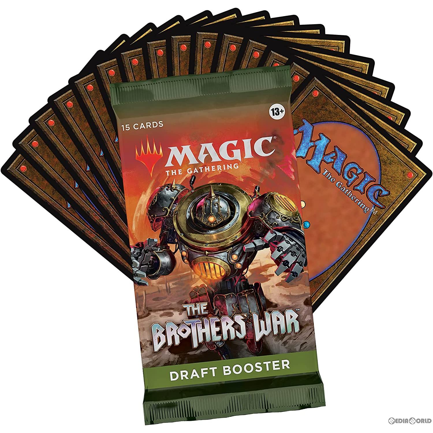 【新品】[TCG] MTG マジック:ザ・ギャザリング 兄弟戦争(The Brothers' War) ドラフト・ブースター(英語版)(20221118)