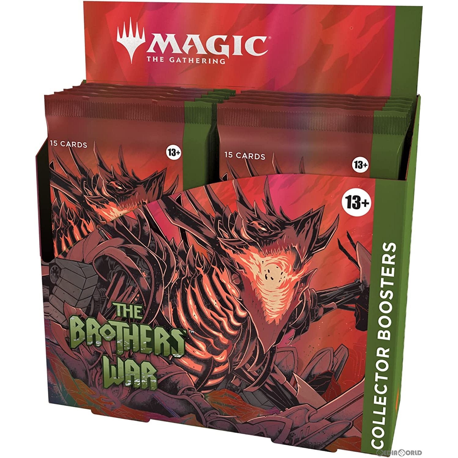 【新品】[TCG] (BOX)MTG マジック:ザ・ギャザリング 兄弟戦争(The Brothers' War) コレクター・ブースター(英語版)(12パック)(20221118)