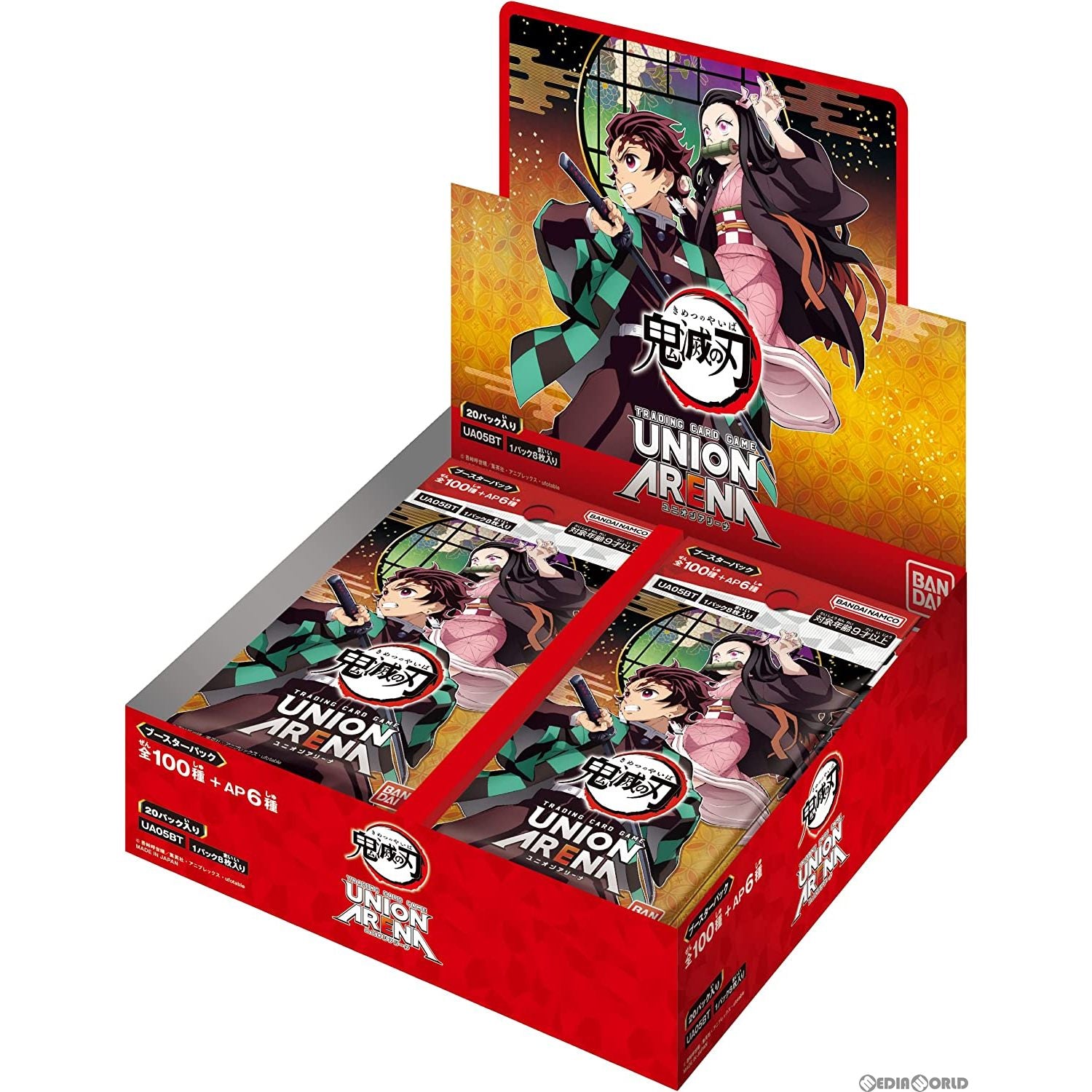 【新品】[TCG] (BOX)UNION ARENA(ユニオンアリーナ) ブースターパック 鬼滅の刃 【UA05BT】(20パック)(20230428)