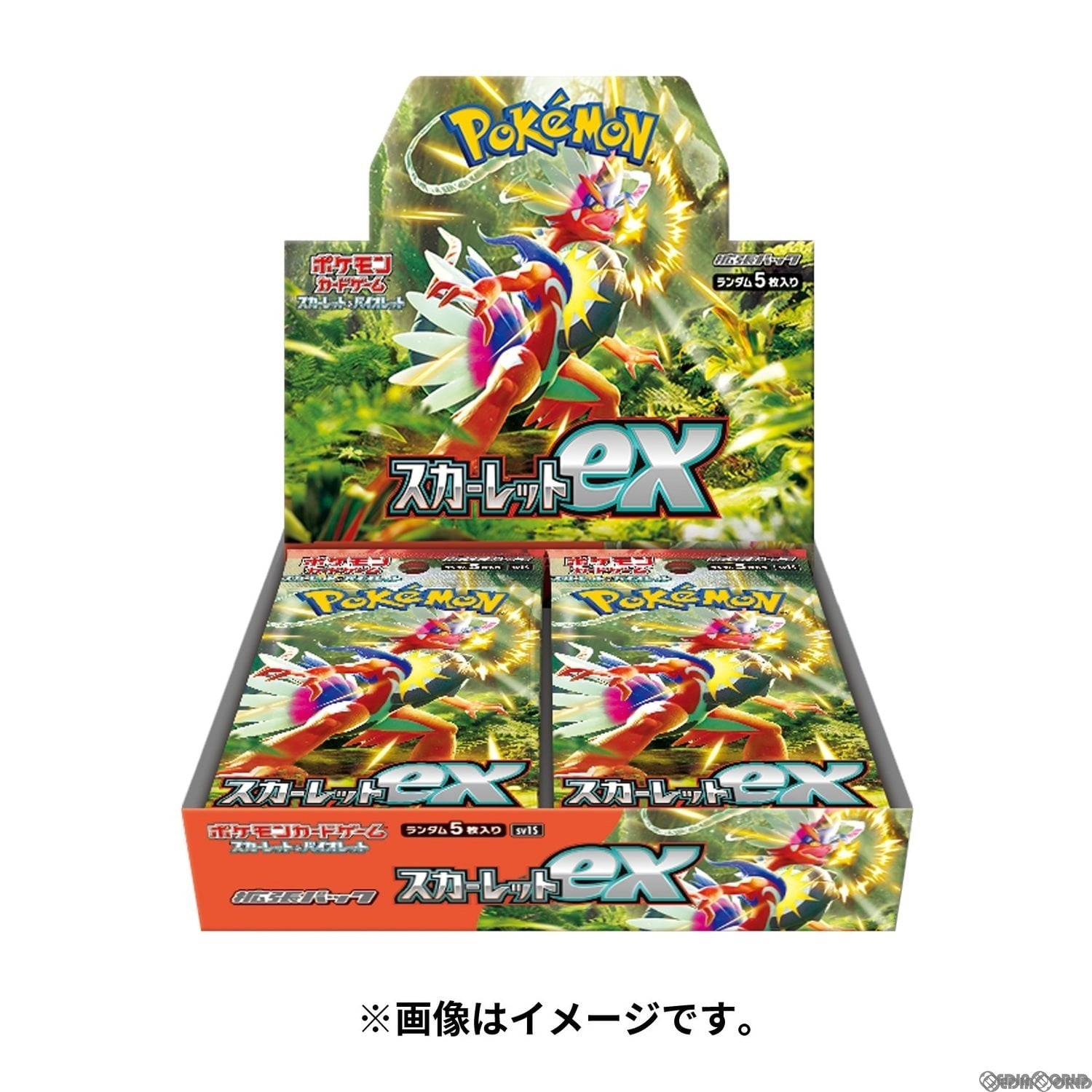 【新品即納】[TCG] (BOX)(再販) ポケモンカードゲーム スカーレット&バイオレット 拡張パック スカーレットex(30パック)(20230429)