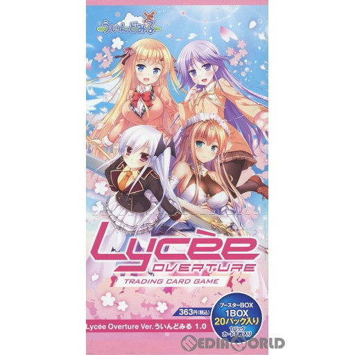 【新品】[TCG] (カートン)(初※16セット)Lycee Overture(リセ オーバーチュア) Ver.ういんどみる 1.0 ブースターパック(16BOX)(20230526)