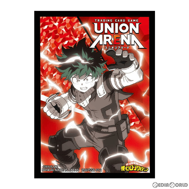 【新品即納】[TCG]UNION ARENA(ユニオンアリーナ) オフィシャルカードスリーブ 僕のヒーローアカデミア(20230630)